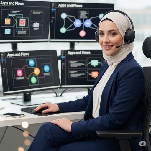 برنامج تدريبي تفاعلي لإدارة واستخدام منتجات منصة الـ Power Platform